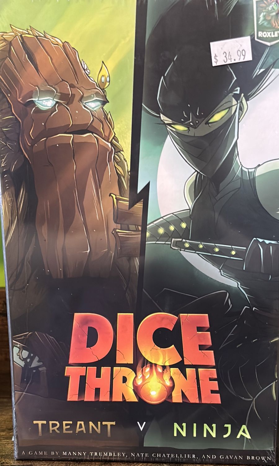 DICE THRONE TREANT VS NINJA