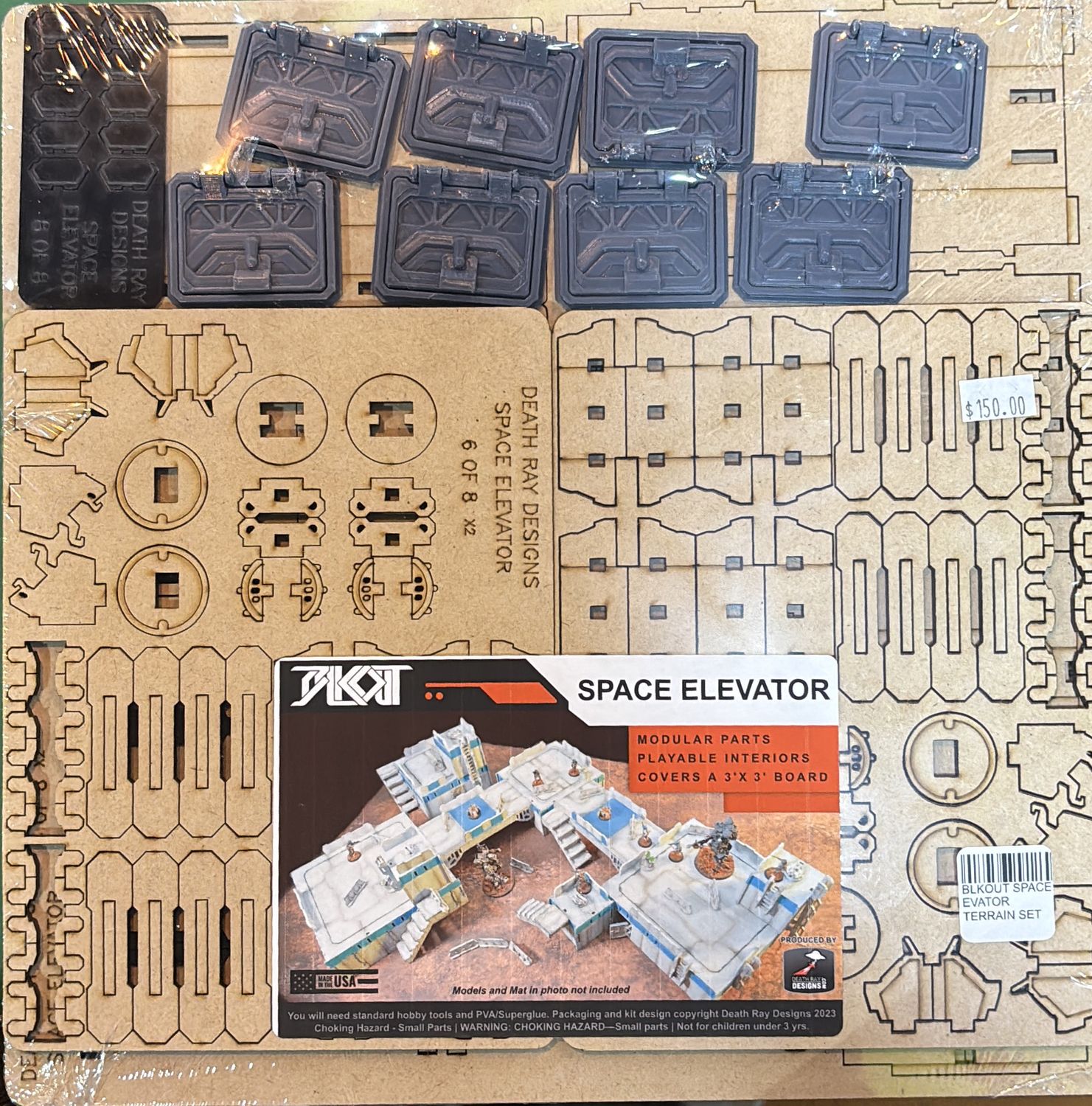 BLKOUT SPACE EVATOR TERRAIN SET