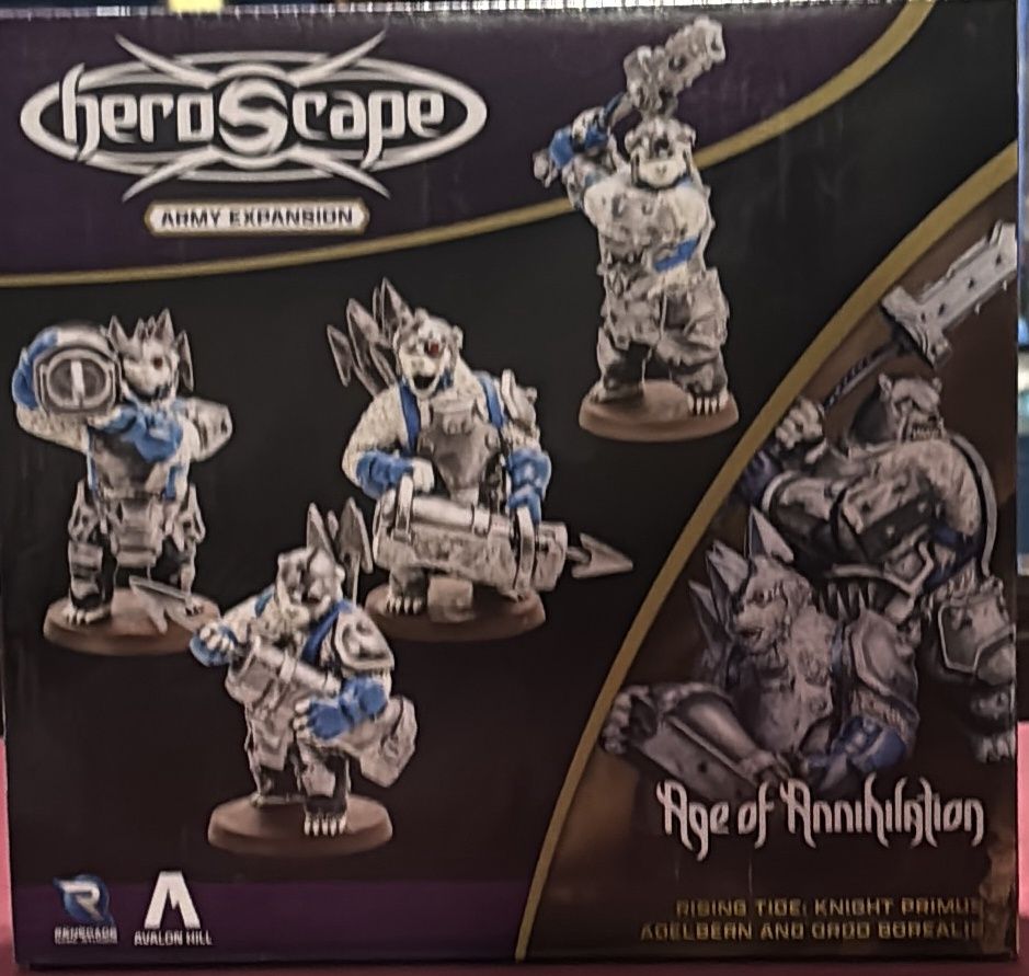 Heroscape: Rising Tide: Knight Primus Adelbern &amp; Ordo Borealis