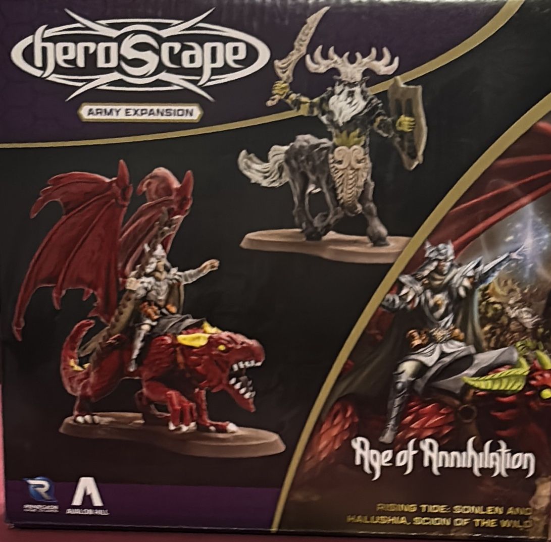 Heroscape Rising Tide: Sonlen &amp; Halushia, Scion of the Wild