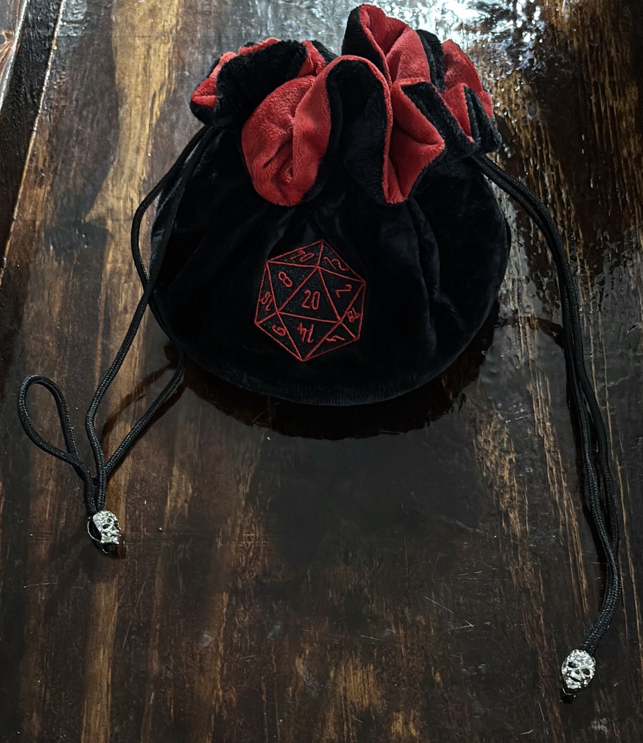 Fuzzy Dice Bag -Black