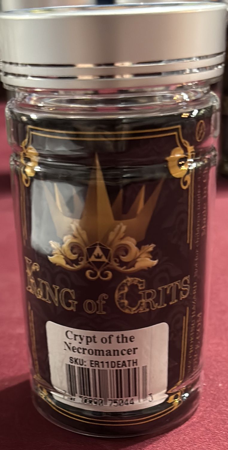 King of Crits: Crypt of the Necromancer Dice