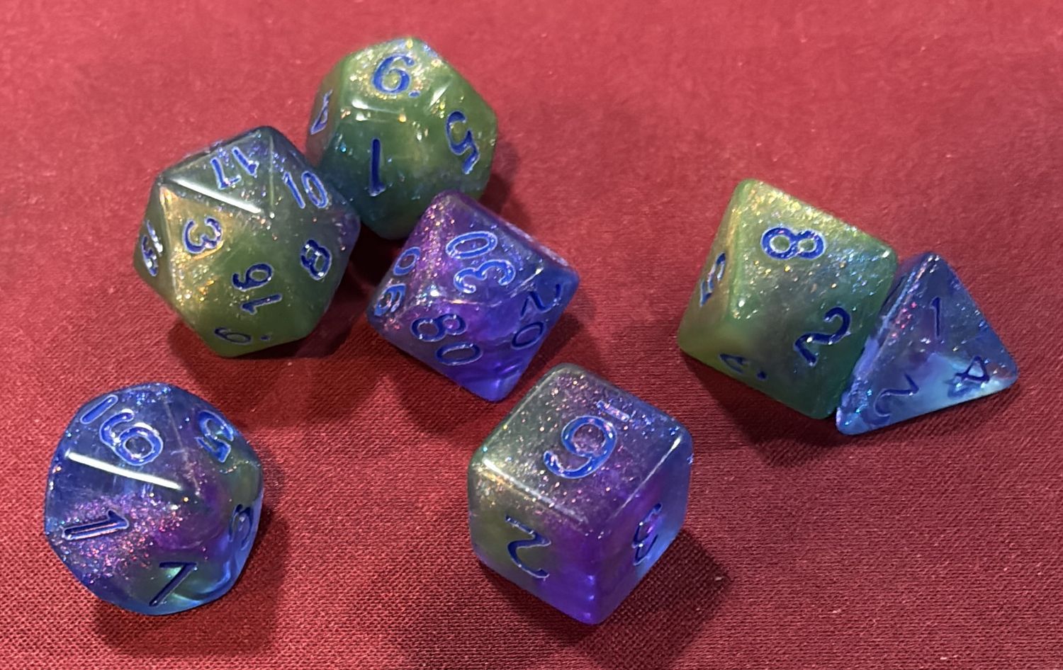 King of Crits: Bioiumin Glow in the Dark Dice