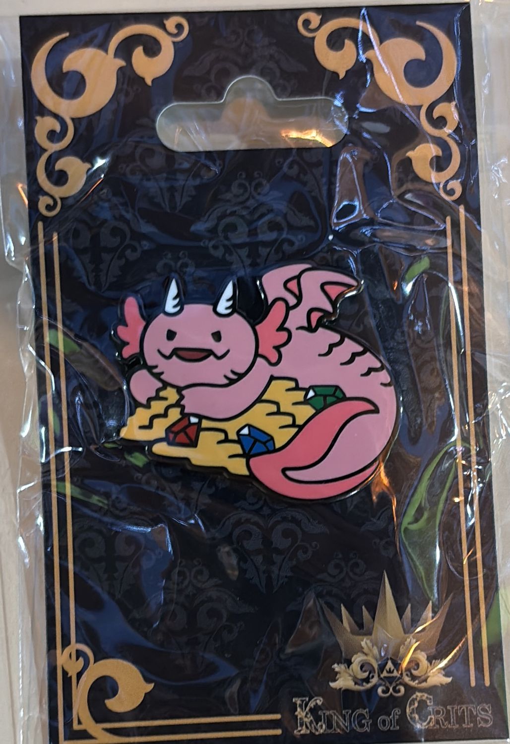 Axolotl Pin