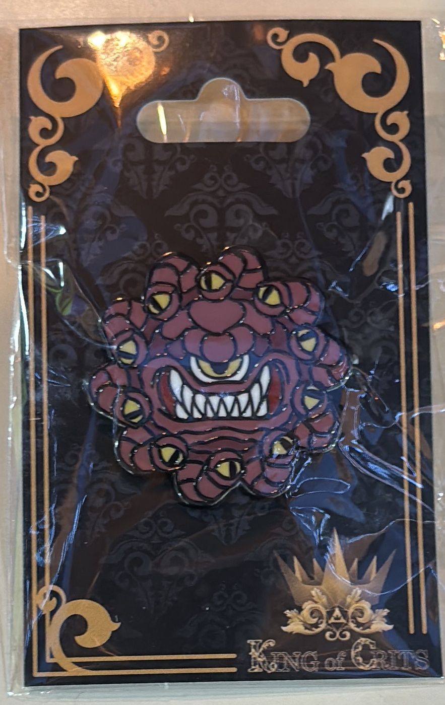 Beholder Enamel Pin