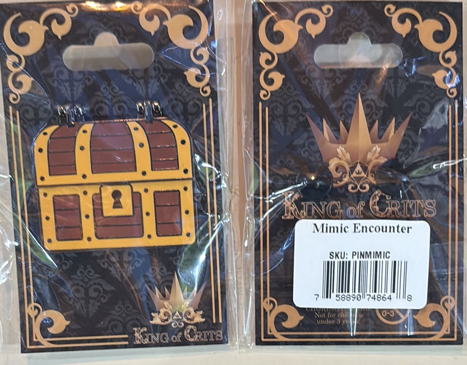 Mimic Encounter Pin