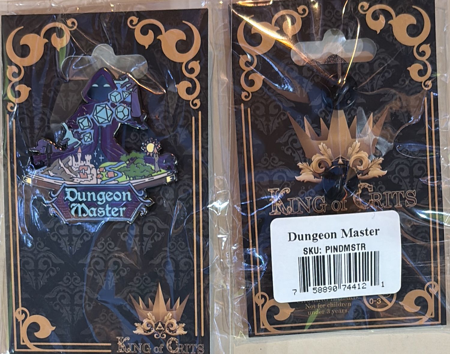Dungeon Master Pin