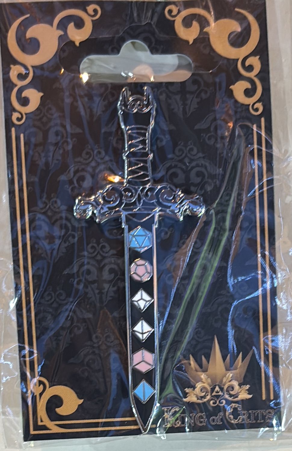 Trans Sword Pin