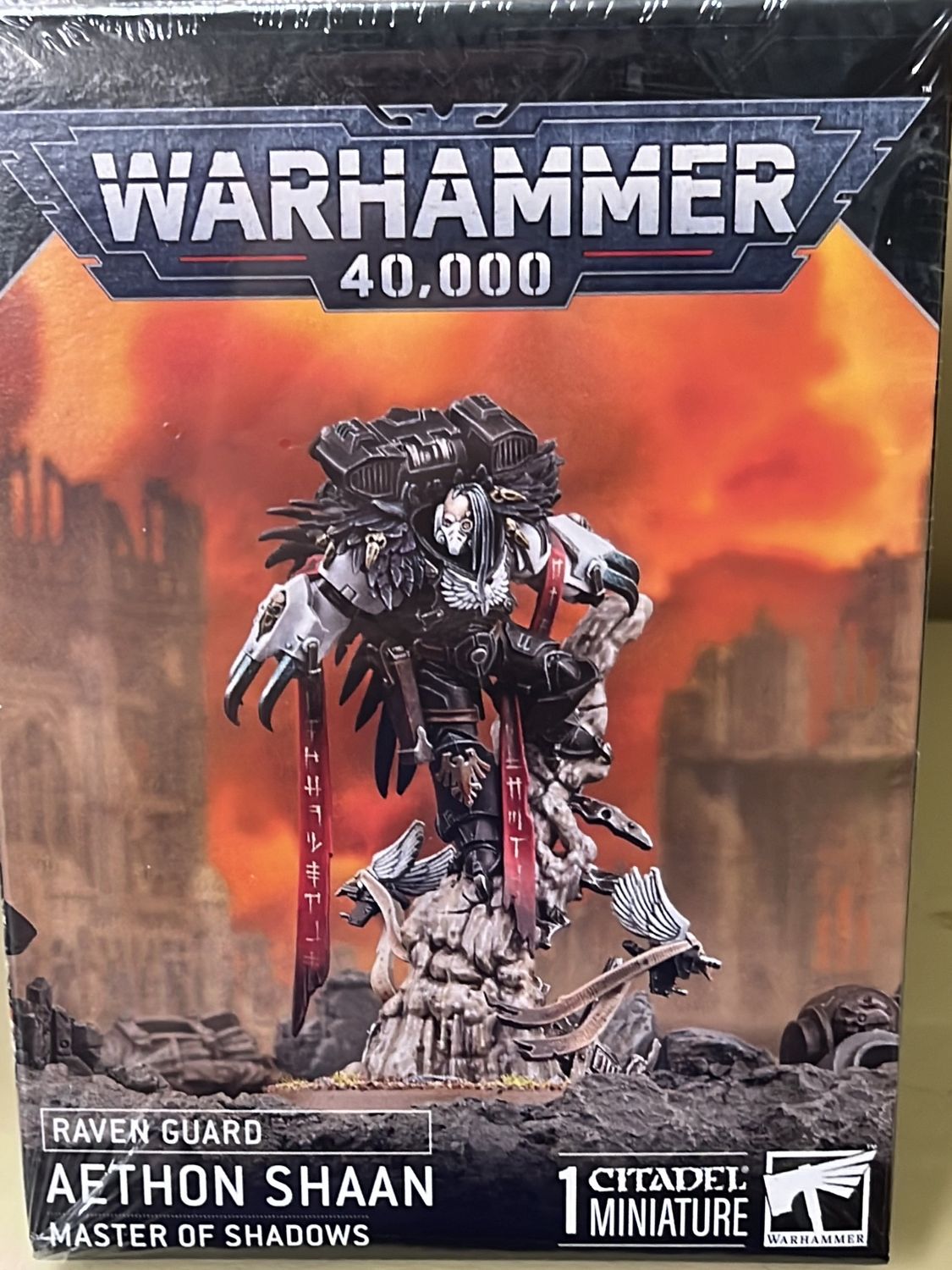 WARHAMMER 40K: RAVEN GUARD AETHON SHAAN