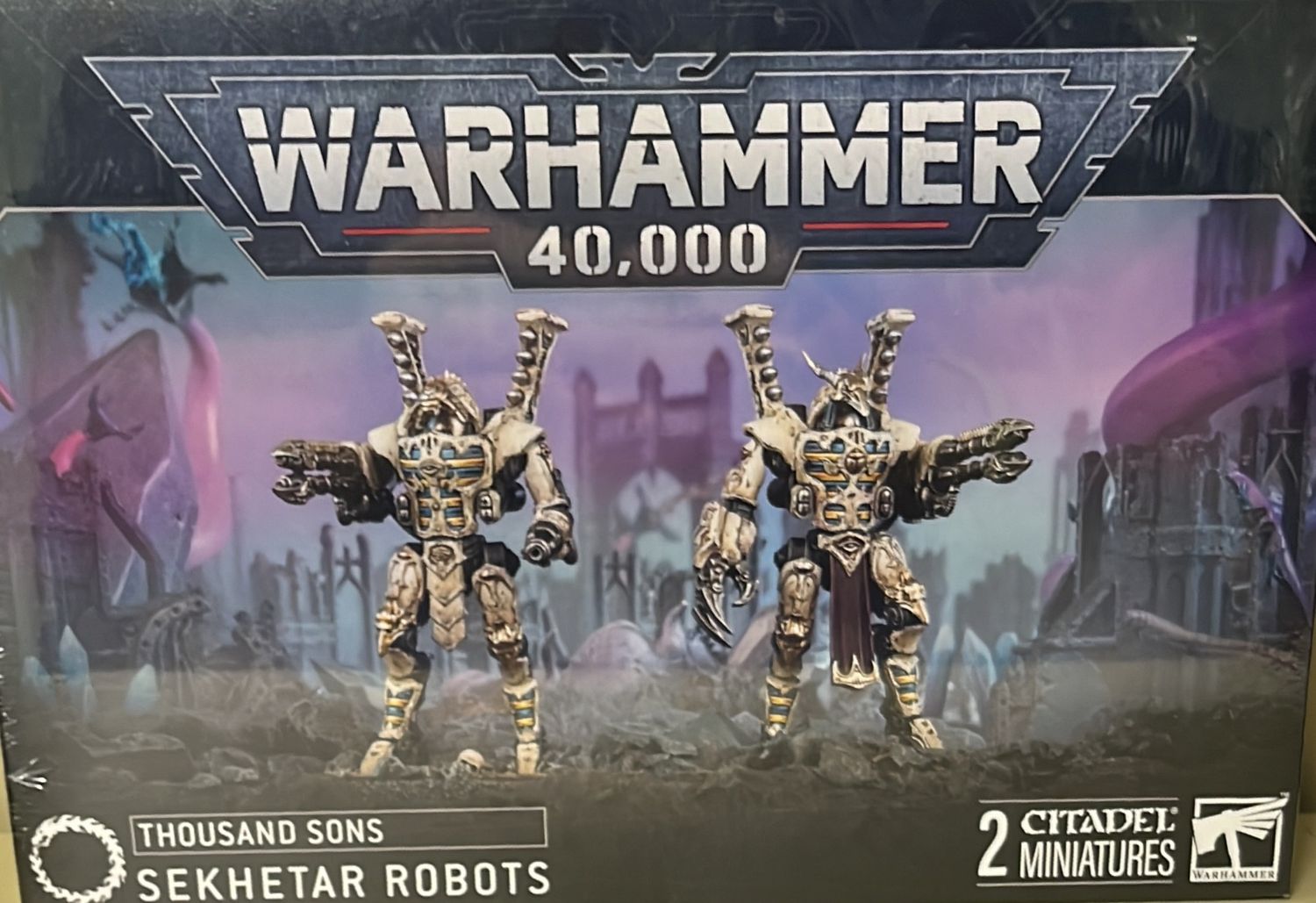 WARHAMMER 40K: THOUSAND SONS SEKHETAR ROBOTS