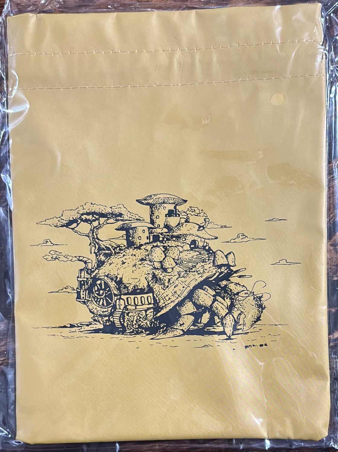 Fine Arts Leather Dice Bag - Hermit Crab