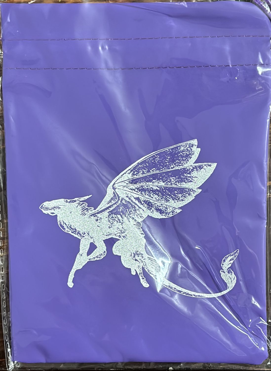 Fine Arts Leather Dice Bag - Fairy Dragon