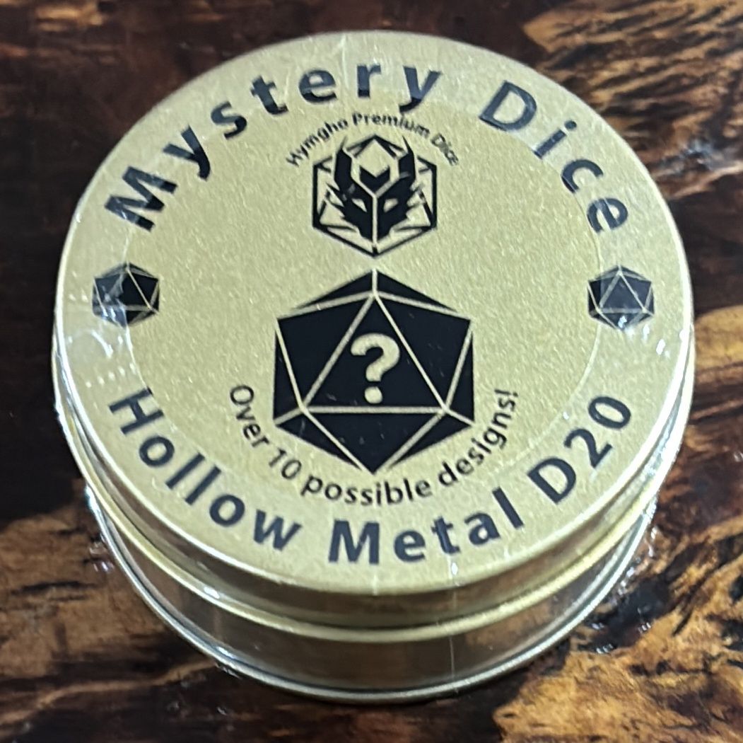 Quest Reward Mystery Dice - Metal Hollow D20