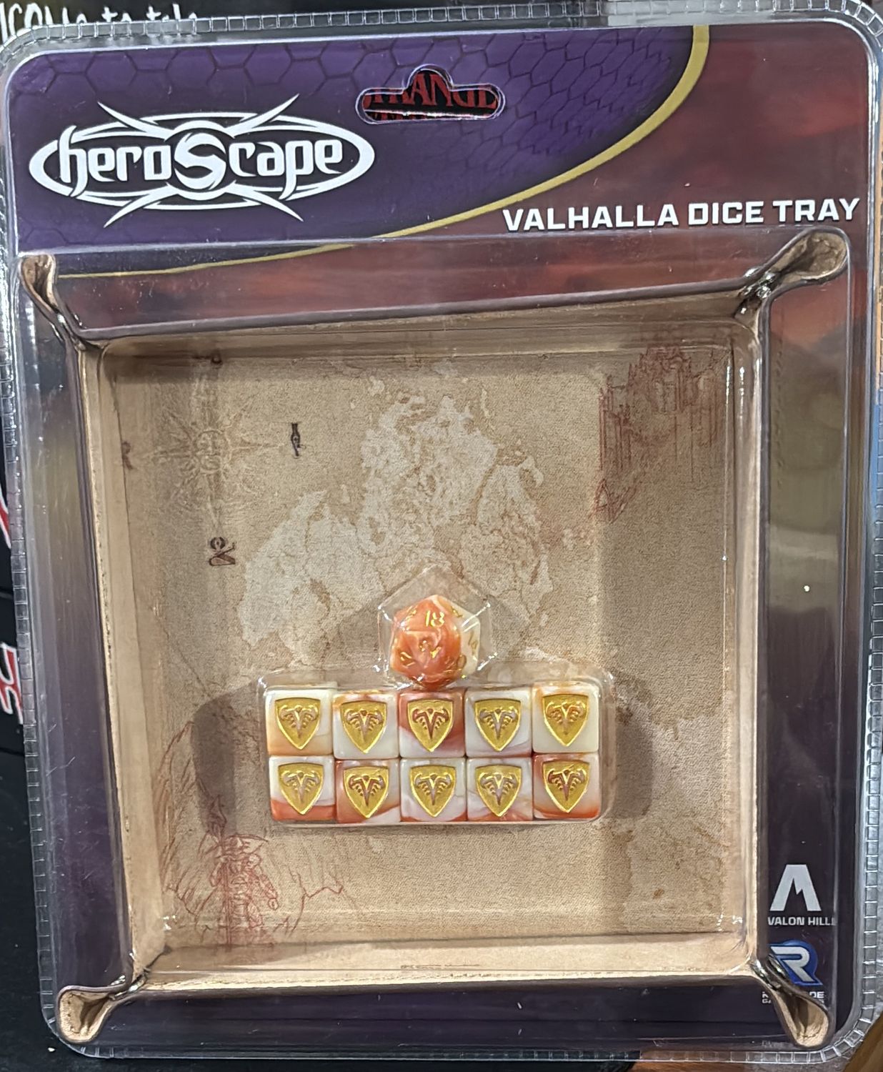 HeroScape Valhalla Dice Tray