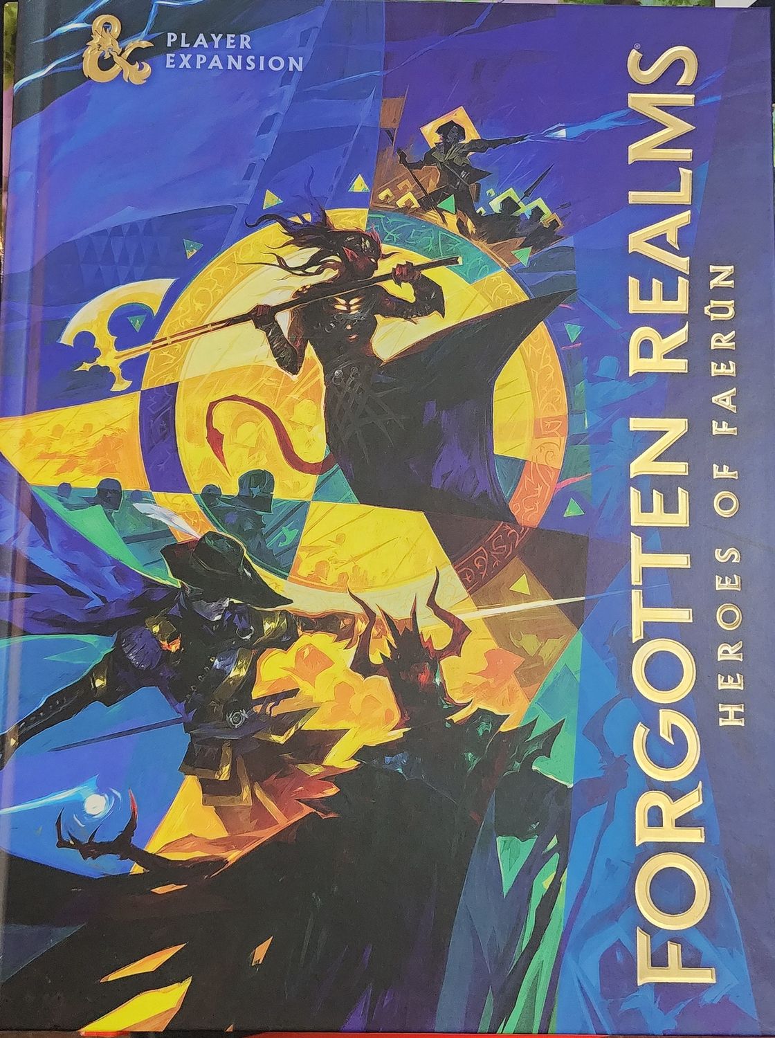 DUNGEONS AND DRAGONS FORGOTTEN REALMS HEROES OF FAERUN ALTERNATE COVER