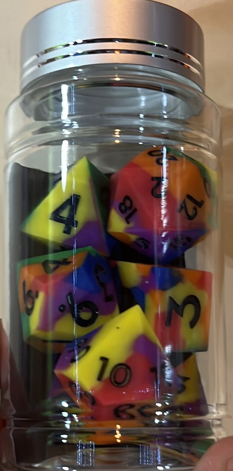 King of Crits: Joyful Jumble Dice