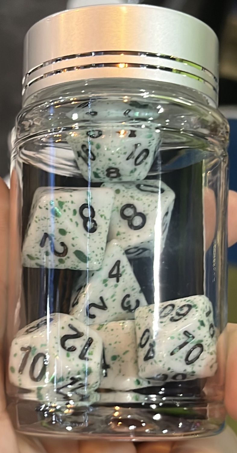 King of Crits: Goblin Blood Splatter Dice