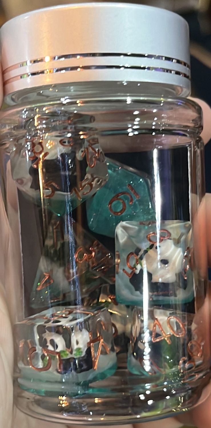 King of Crits: Bamboo Pandas Dice