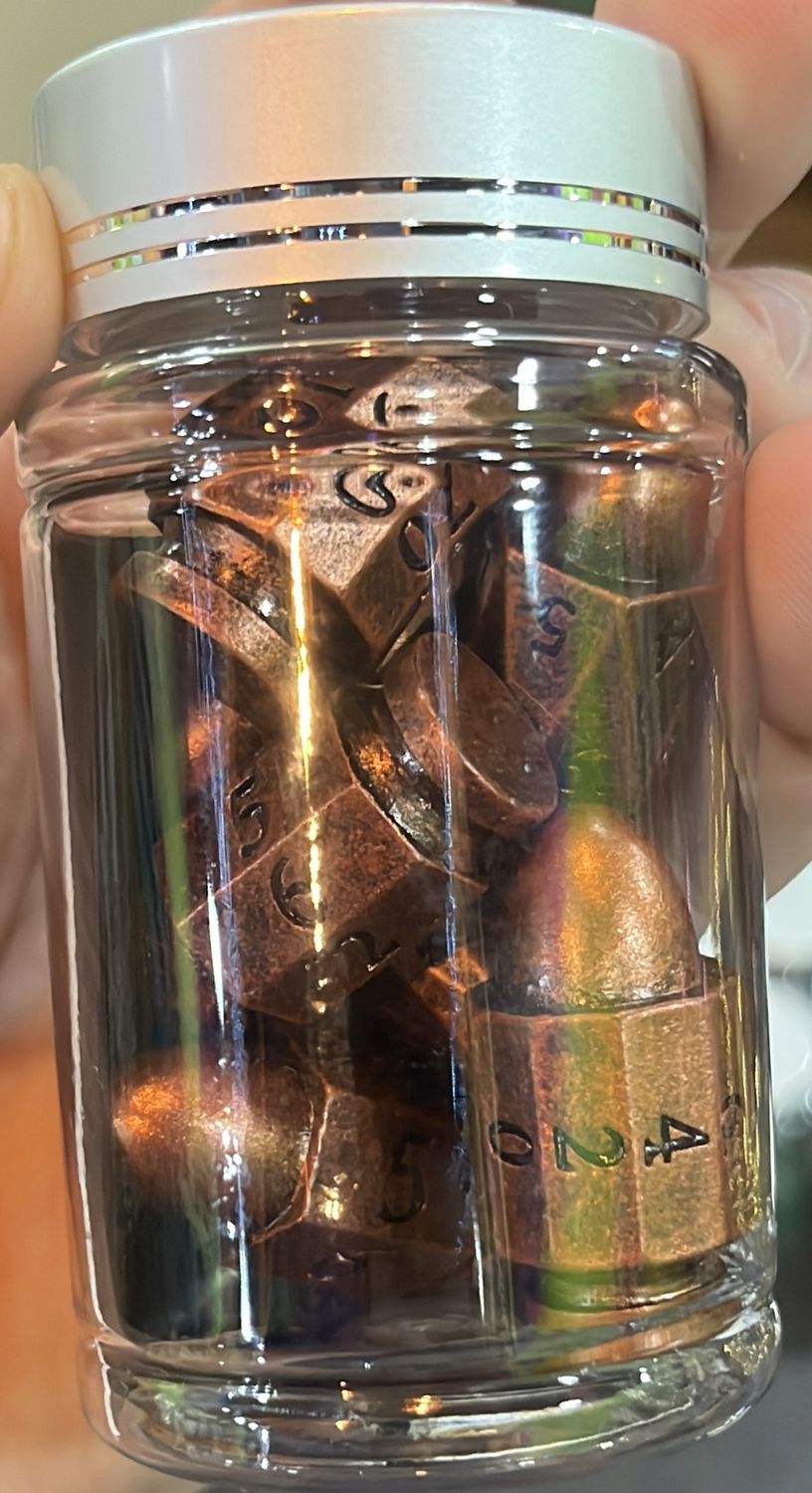 King of Crits: Pocket Full of Shells Dice