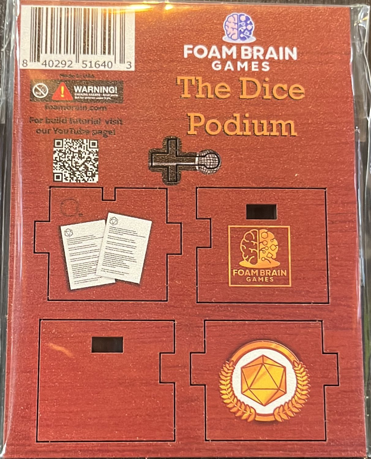 Flat Pack - Dice Podium 