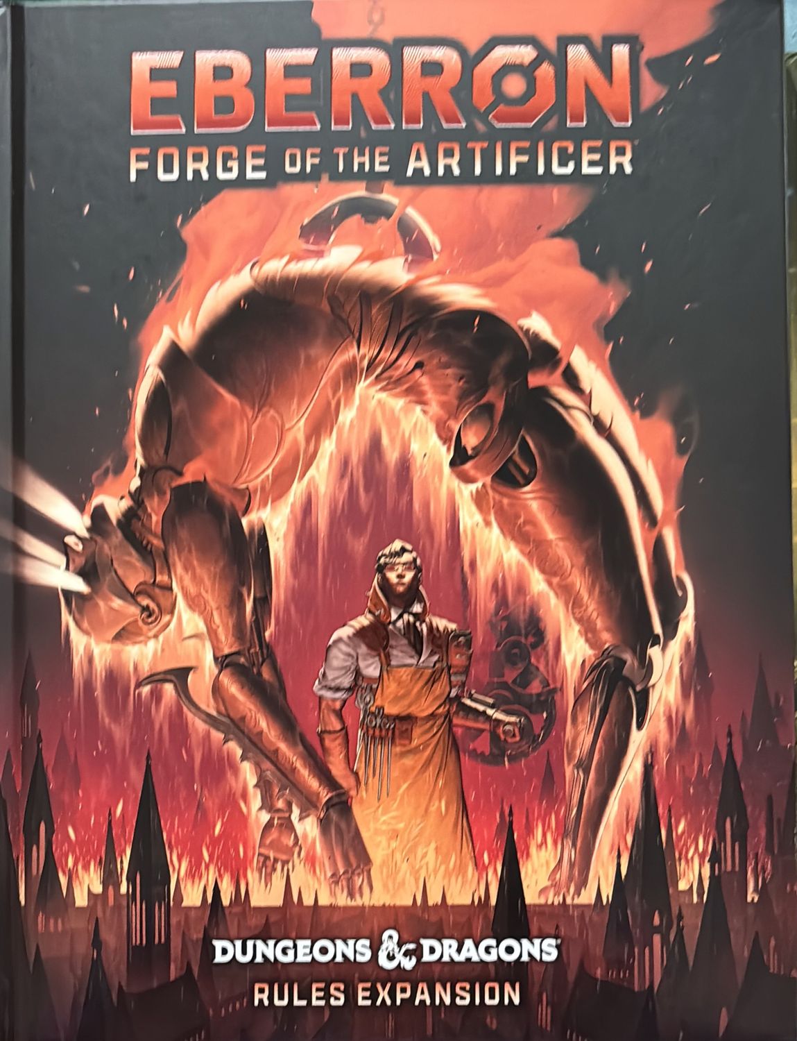 Dungeons and Dragons Eberron Forge of the Artificer (Alt Cover)