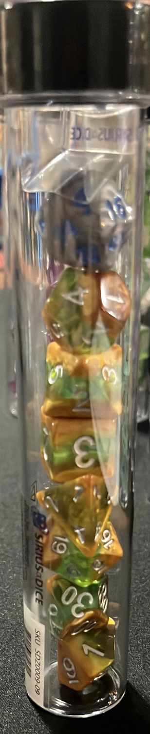 Sirius Dice - Rainforest Dice