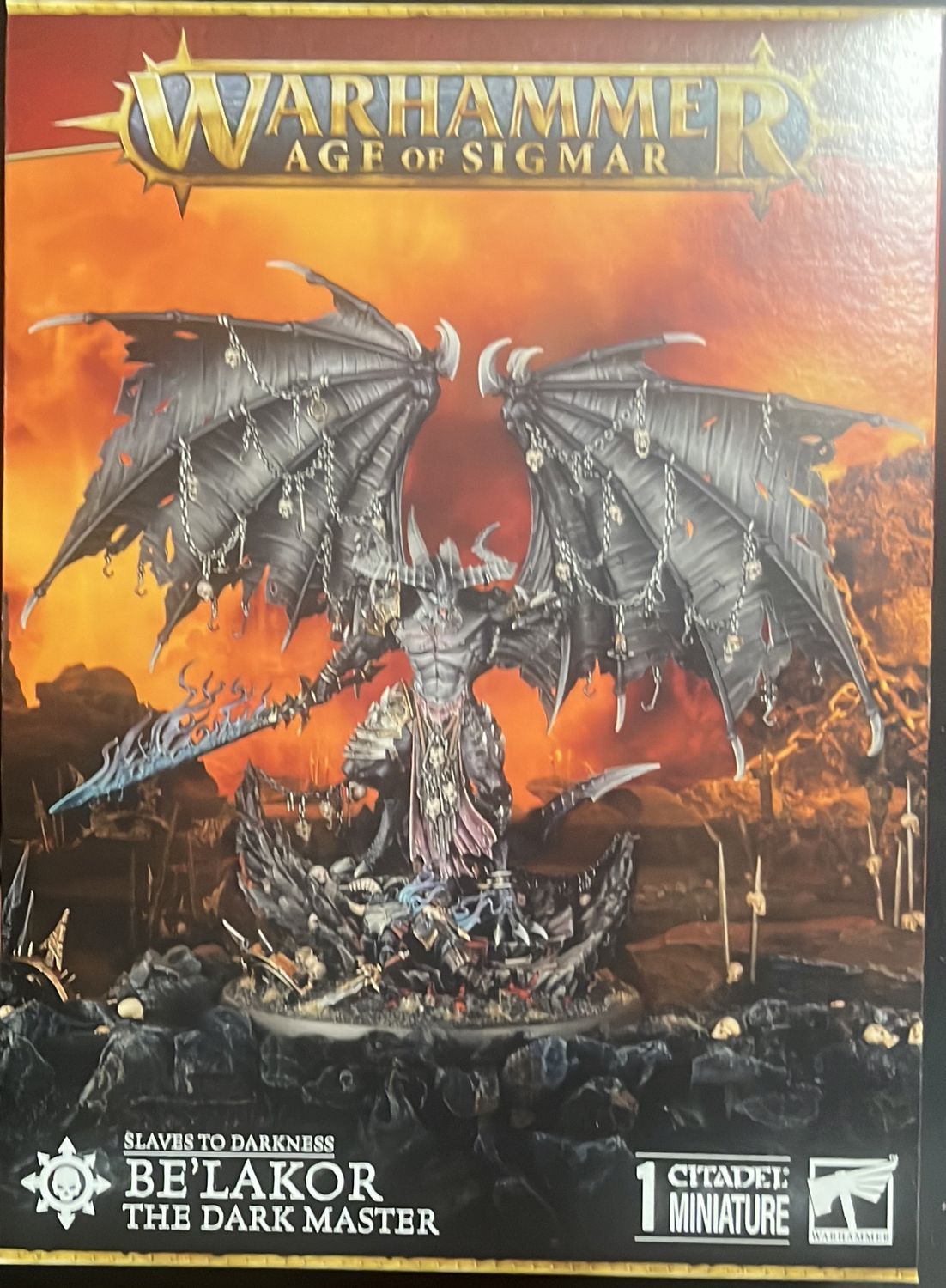 Warhammer AOS Slaves to Darkness: Be’Lakor The Dark Master