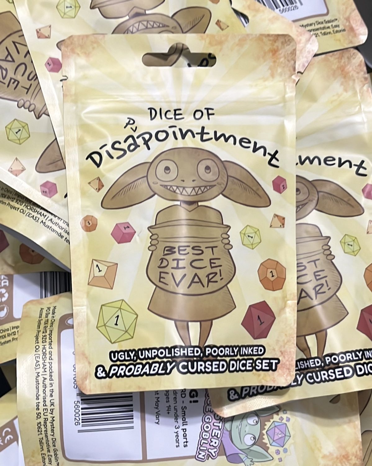 Mystery Dice Goblin - Dice Of Disappointment