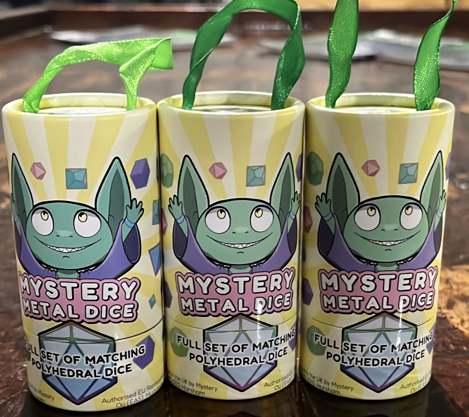 Mystery Dice Goblin- Mystery Metal Dice 