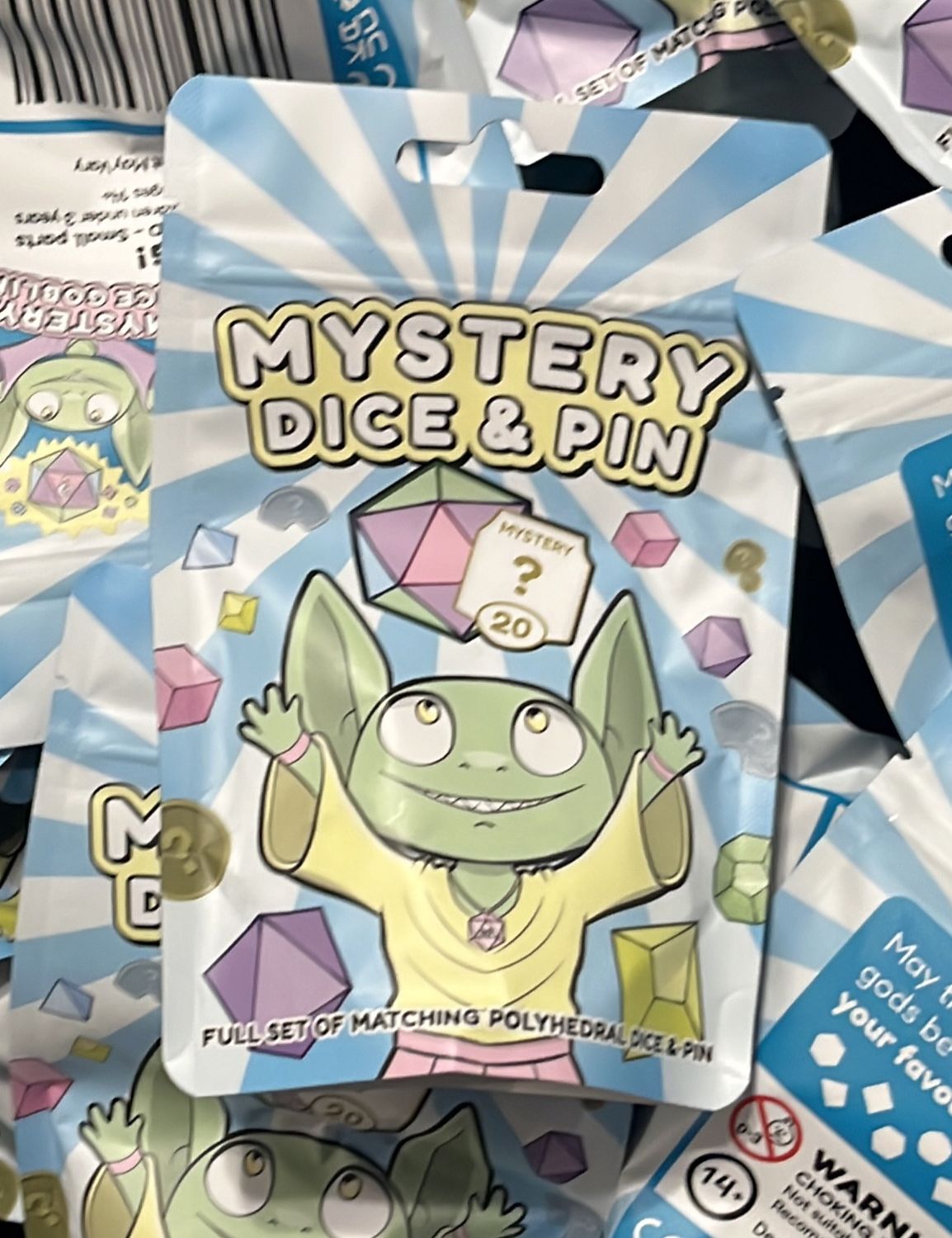 Mystery Dice Goblin - Mystery Dice &amp; Pin