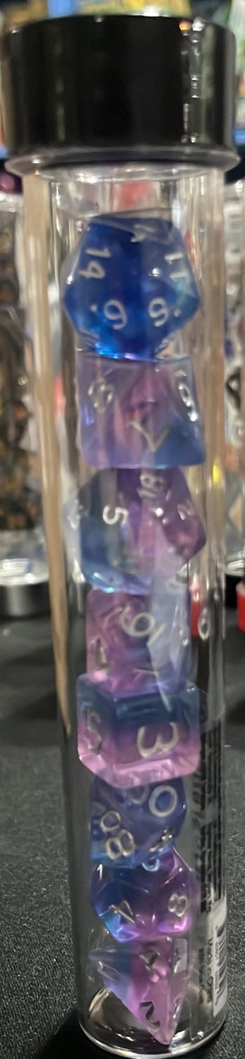 Sirius Dice - Violet Betta Dice Set