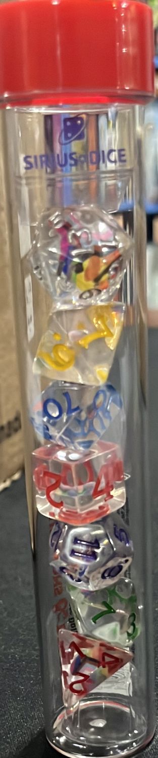 Sirius Dice - Progress Pride Dice 