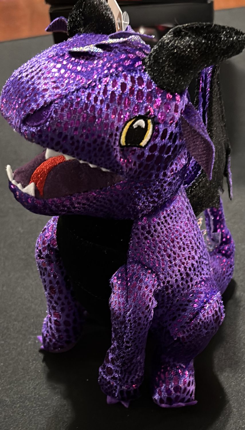 Dragon Plush Dice Bag (Purple) 