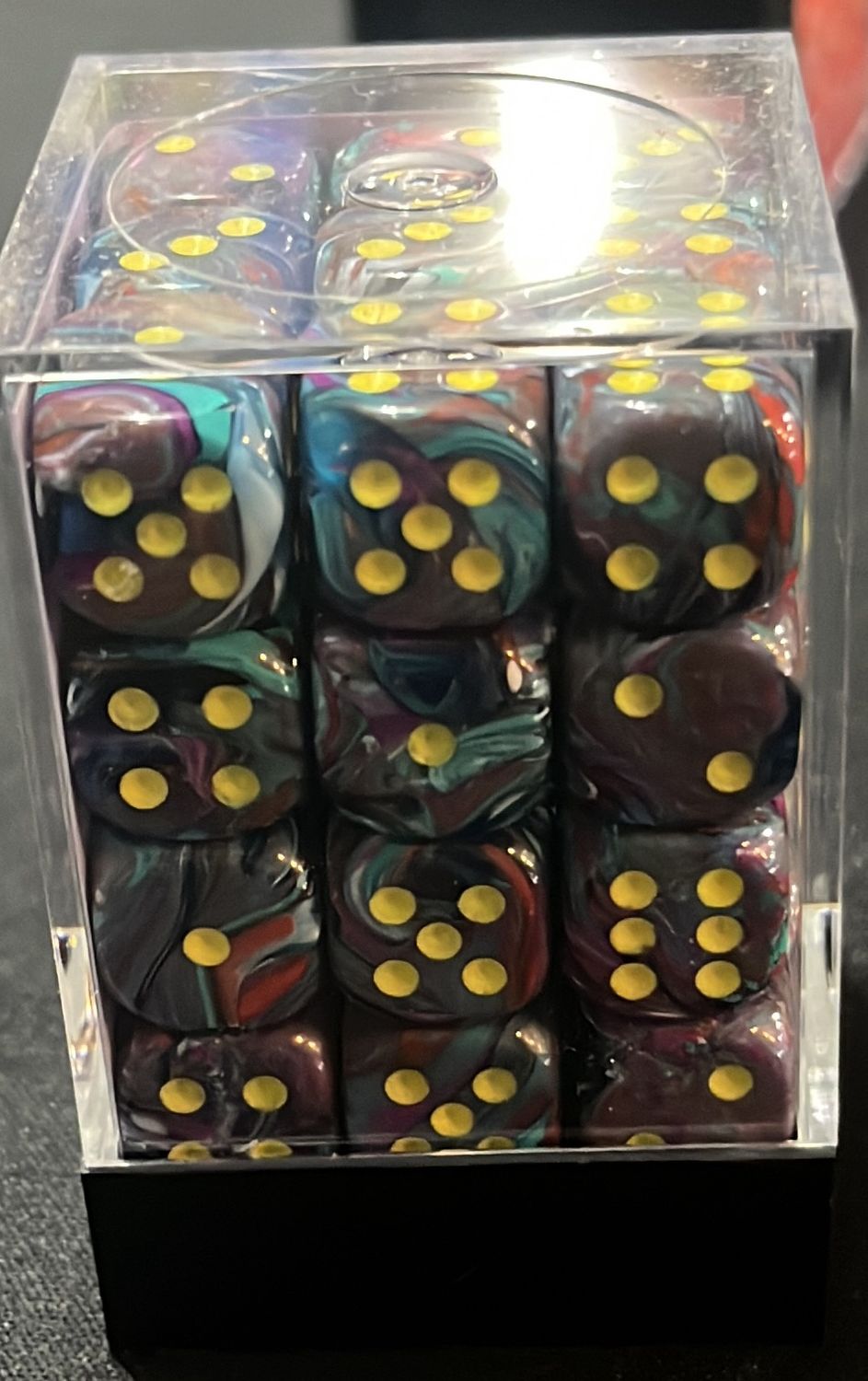 Festive Mosaic/Yellow 12mm D6