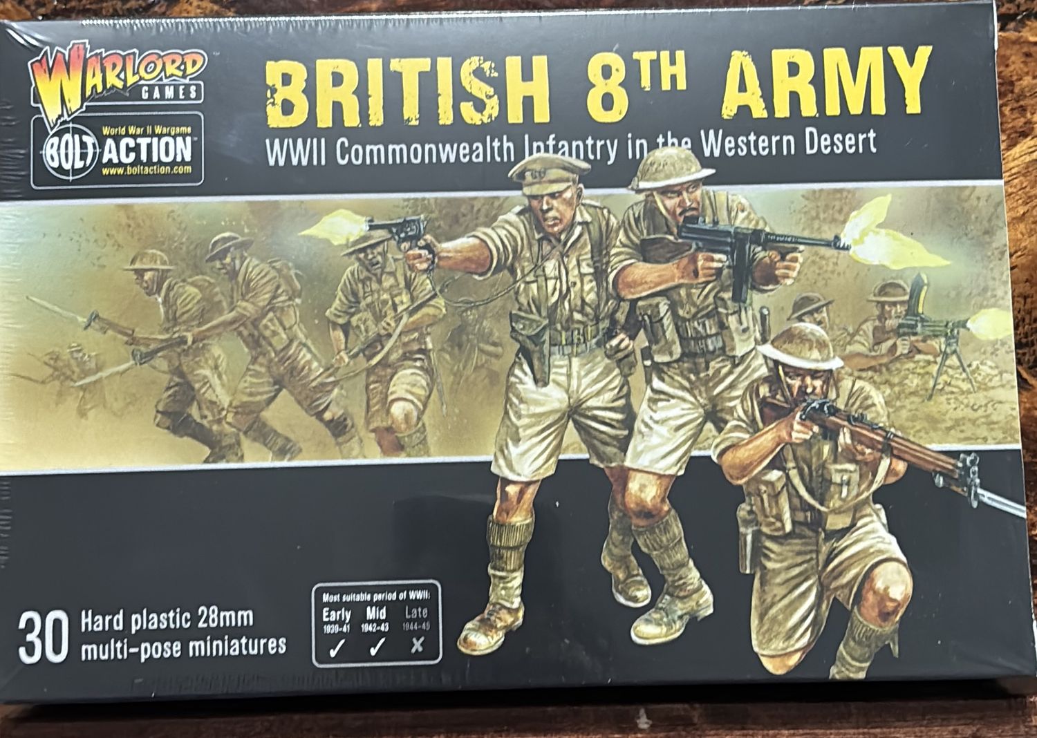 Bolt Action - British 8th Army 