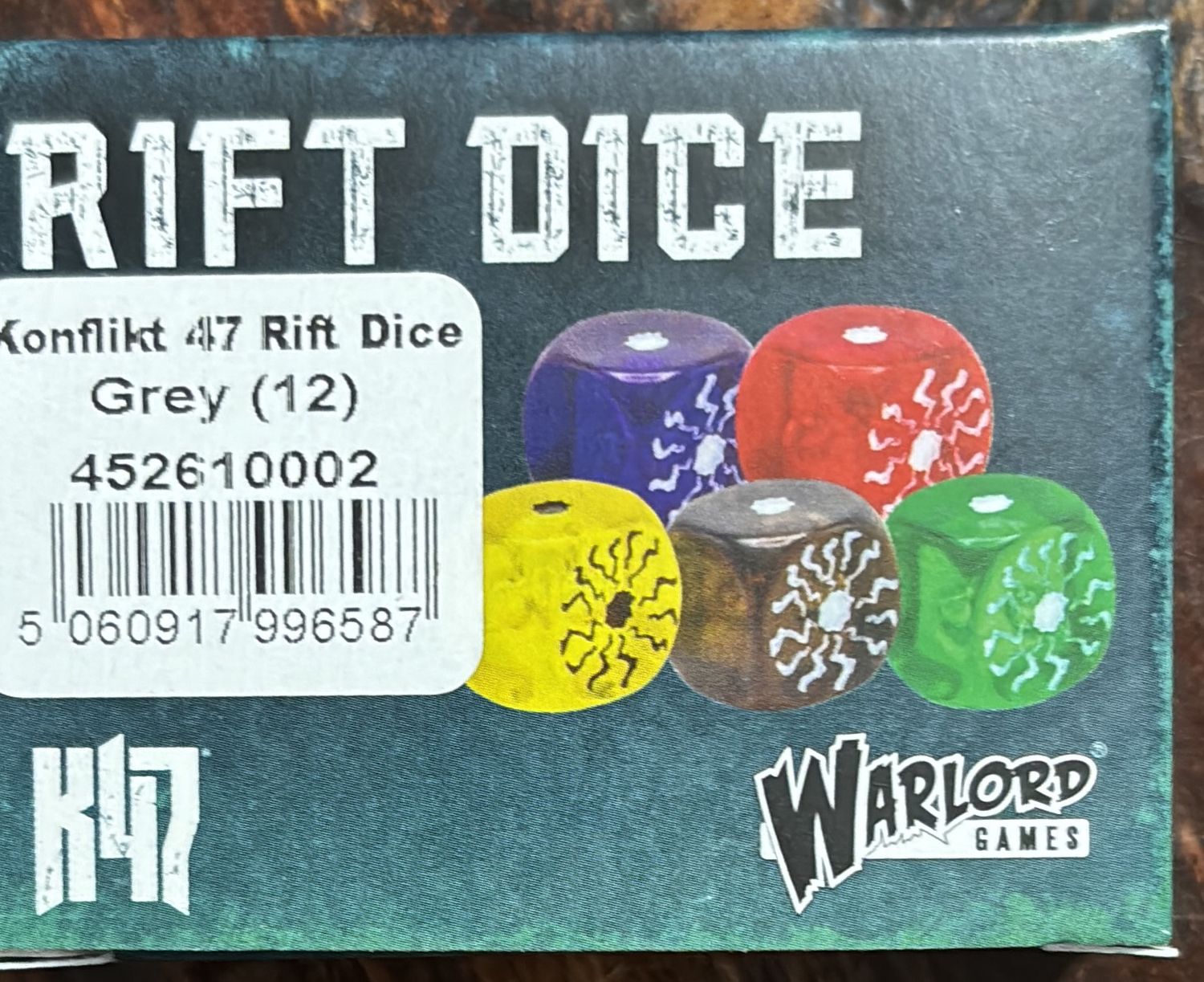 Konflikt’47 - Rift Dice Grey 