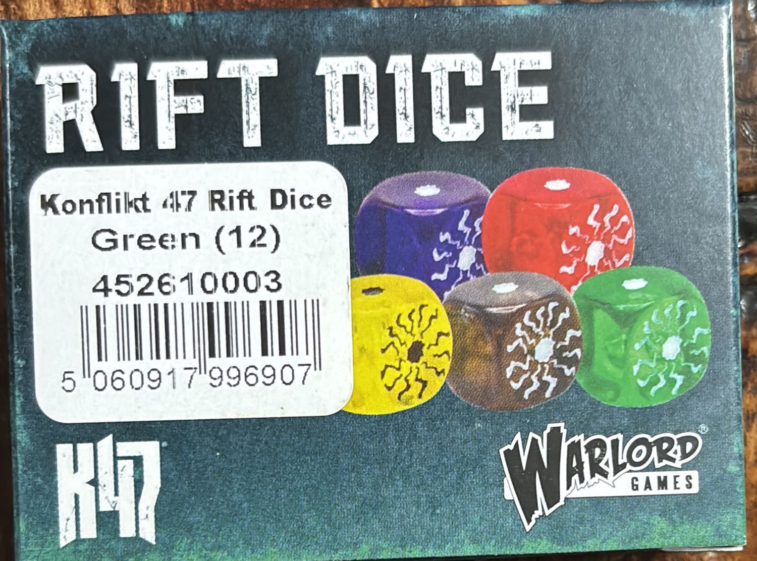 Konflikt’47 - Rift Dice Green