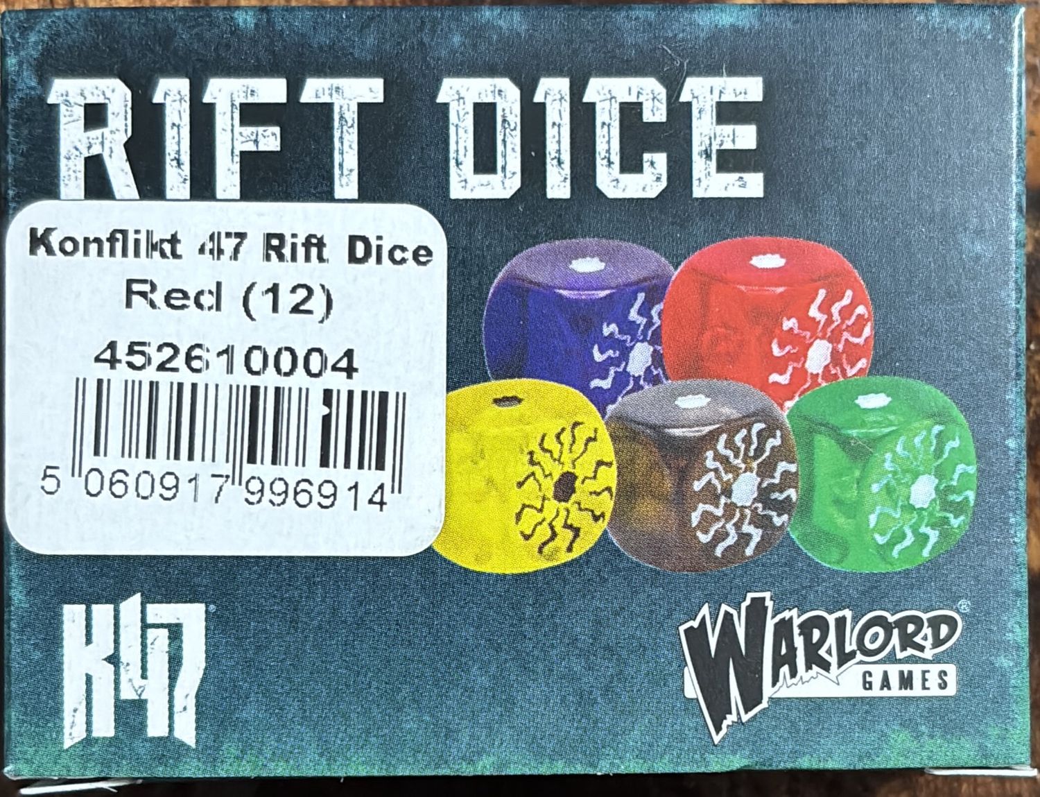 Konflikt’47 - Rift Dice Red