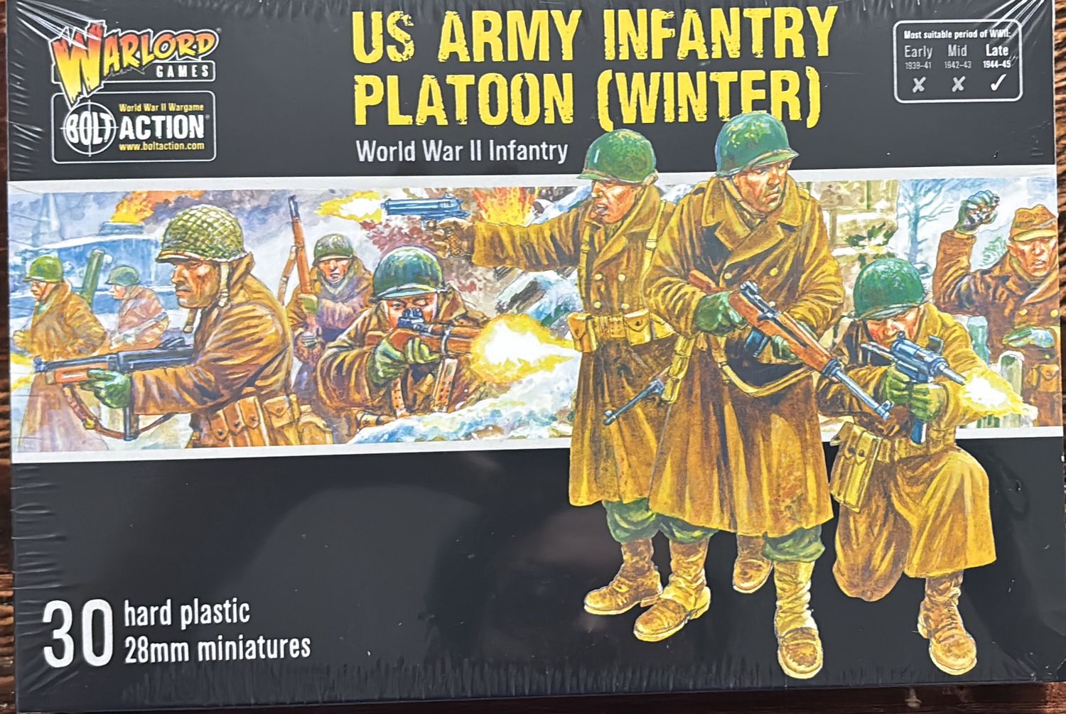 Bolt Action - US Army Infantry Platoon (Winter)