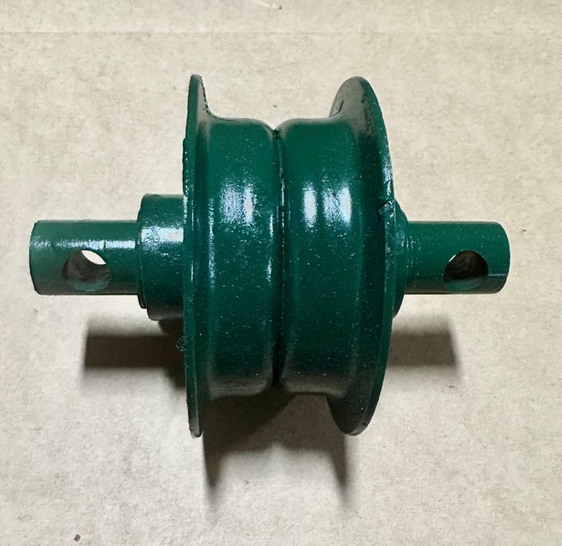 Pulley, Upper Conveyor (w/ Shaft)