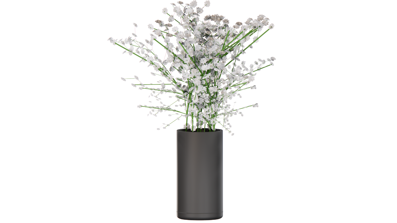 Metallic Vase 04