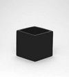 Ceramic Cube - 6H X 6 X 6  MATTE BLK 50P