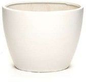 Ceramic Eye - 10H X 12 X 6.5  WHT MATTE 35P
