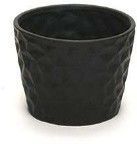 Ceramic Pot - 7.5H X 9.5 X 7.25B BLK MATTE