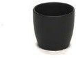 Ceramic Pot - 4.5H X 4.5 X 3.5B BLK MATTE