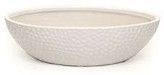 Ceramic Eye Bowl - 3.75H X 12.25 X 5 WHT MATTE