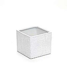 Ceramic Cube - 6H X 6.5 WHT 60P