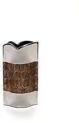 Ceramic Lip Vase - 12H X 3.25 BRWN 60P