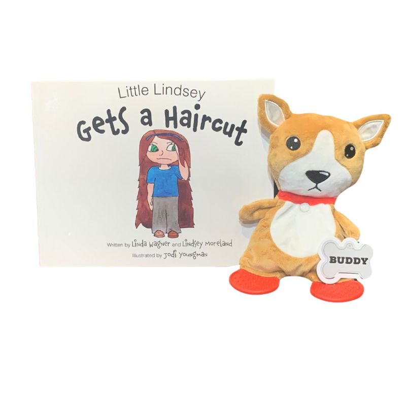 Little Lindsey Gets a Haircut with Buddy Plush