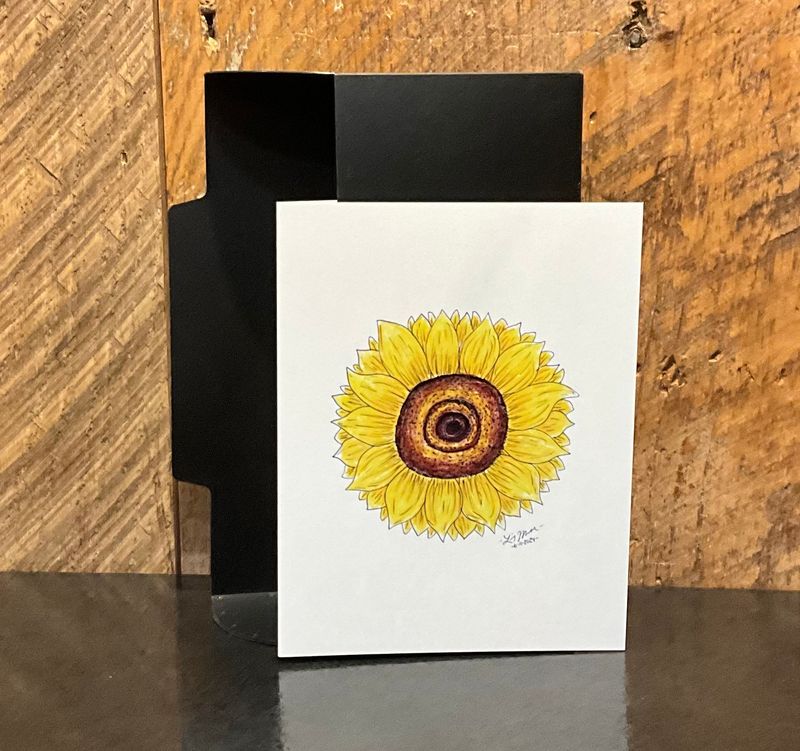 Sunflower Card